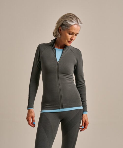 Bam2975 Zip Up Jacket Juniper Black Clothing 2