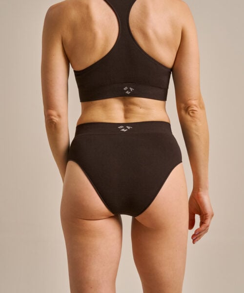 Bam2980 High Leg Brief Bitter Chocolate Clothing 2