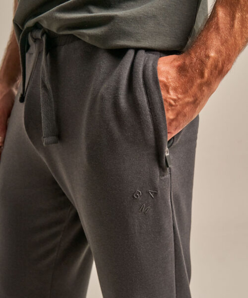 Bam2984 Classic Jogger Washed Black Clothing 4