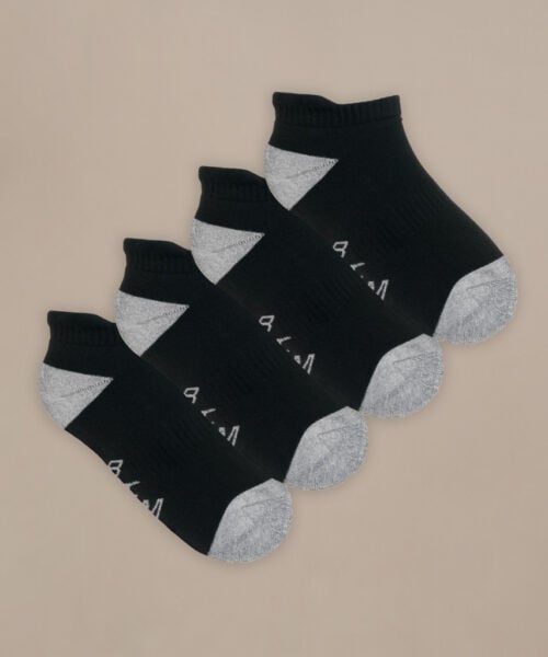 Bam2986 Trainer Socks Black Clothing 1