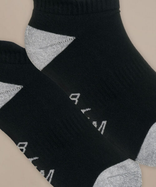 Bam2986 Trainer Socks Black Clothing 3