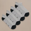 Bam2986 Trainer Socks Grey Clothing 1
