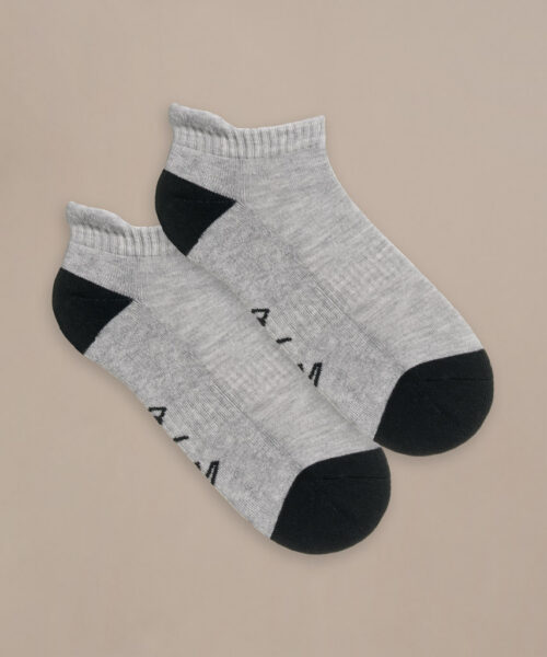 Bam2986 Trainer Socks Grey Clothing 2