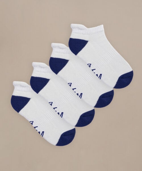 Bam2986 Trainer Socks White Clothing 1