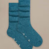 Bam2991 Thick Walking Socks Teal Clothing 1
