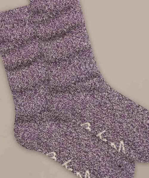 Bam2992 Thick Walking Socks Damson Clothing 2
