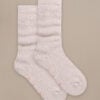 Bam2992 Thick Walking Socks Oat Milk Clothing 1