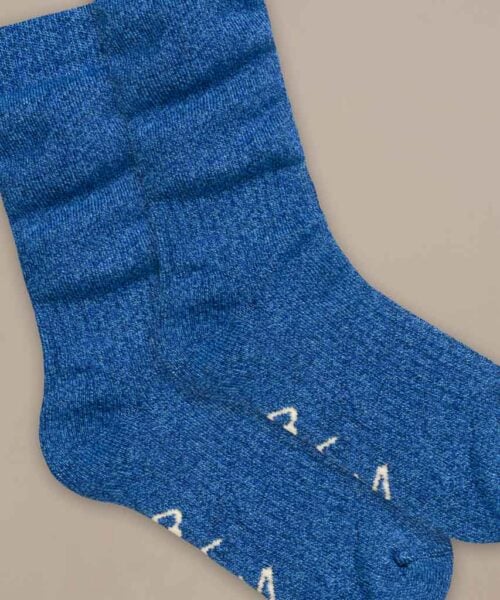 Bam2993 Thick Walking Socks Blue Clothing 2