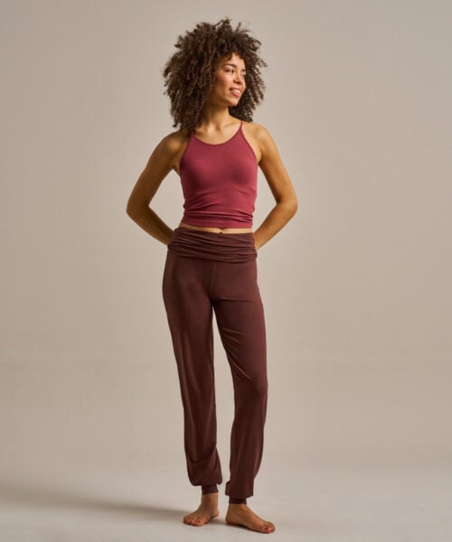 Bam320 Poise Yogi Pants Conker Clothing 2