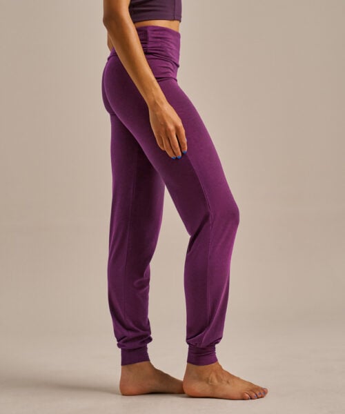 Bam320 Poise Yogi Pants Damson Clothing 4