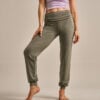 Bam320 Poise Yogi Pants Washed Khaki Clothing 1