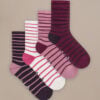 Bam632 Everyday Socks Rich Berry Mix Clothing 1