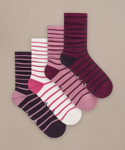 Bam632 Everyday Socks Rich Berry Mix Clothing 1