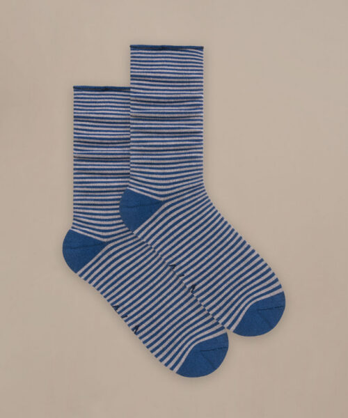 Bam638 Everyday Roll Top Socks Green Blue Clothing 5